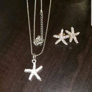 Starfish Jewlery Set